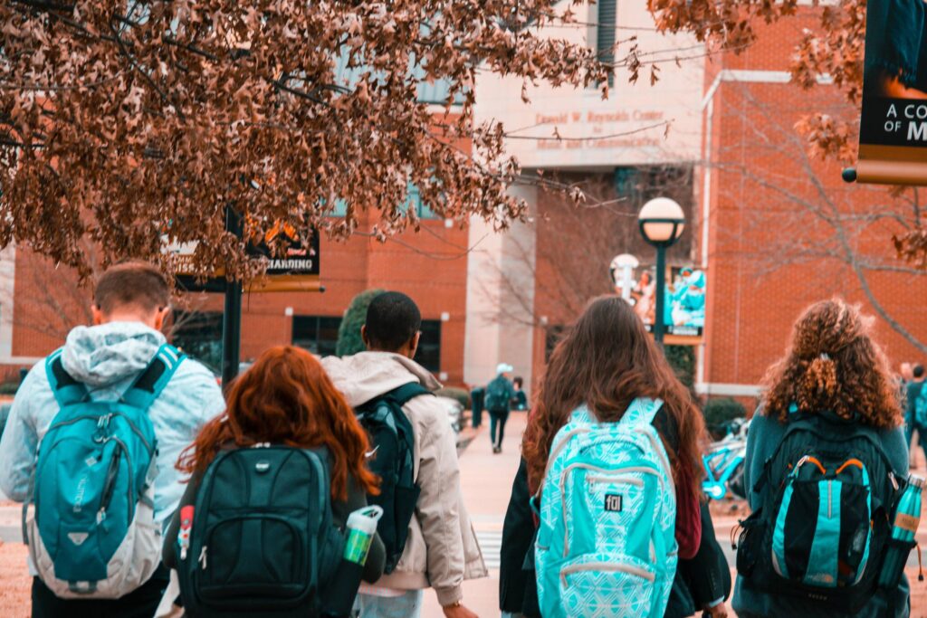 Students Outside