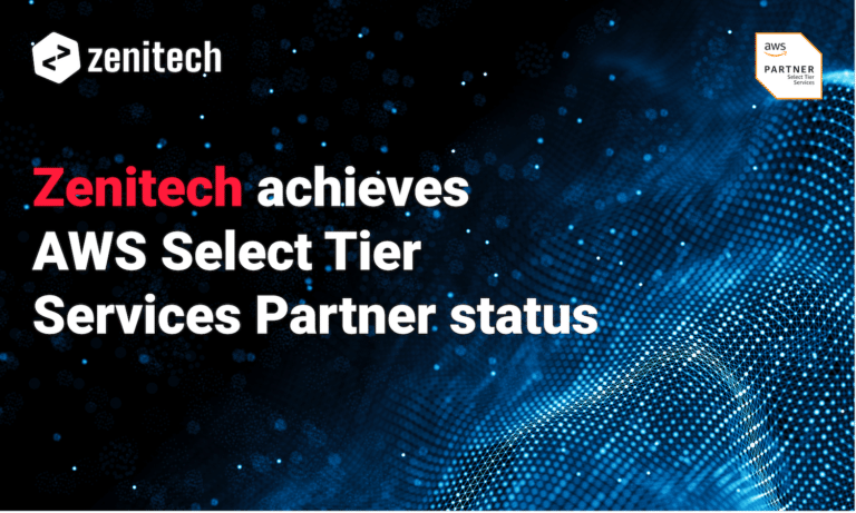Zenitech achieves AWS Select Tier Services Partner status